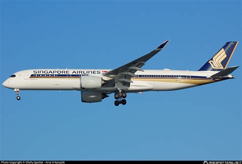 9V SME Singapore Airlines Airbus A350 941 Photo By Chofu Spotter Aria