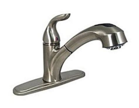 Rv Kitchen Faucet w/Pullout Sprayer, Brushed Nickel