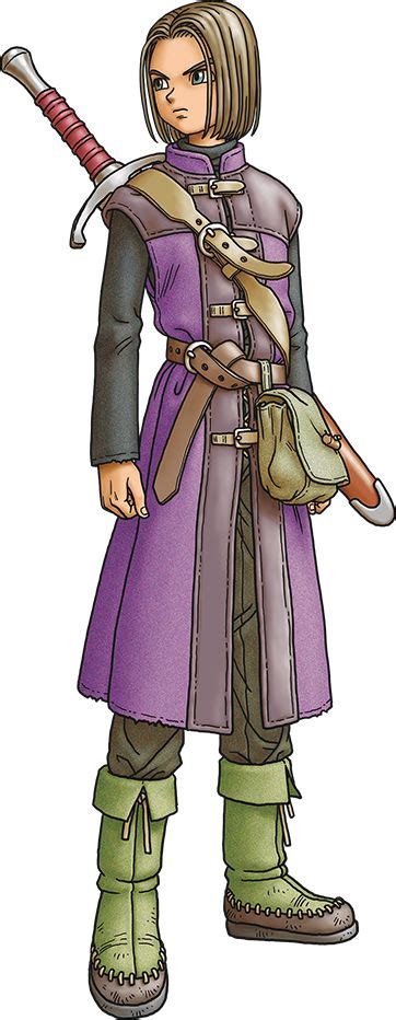 主人公 ｜ キャラクター ｜ ドラゴンクエストXI 過ぎ去りし時を求めて 公式サイト | SQUARE ENIX | ドラクエ 勇者 ...