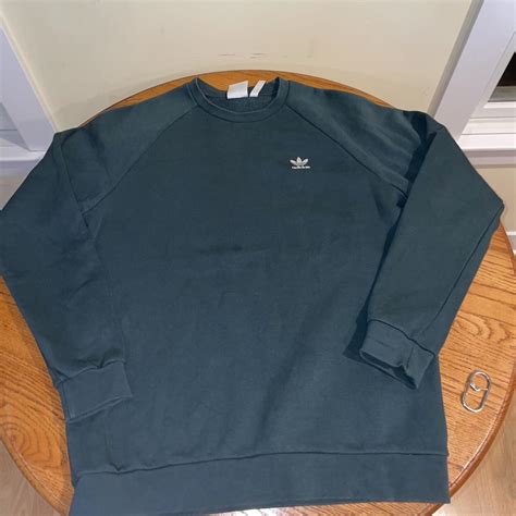 green adidas hoodie large (fits like xtra large) - Depop