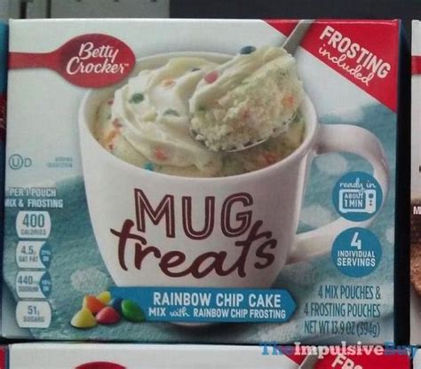 Spotted On Shelves Betty Crocker Mug Treats The Impulsive Buy