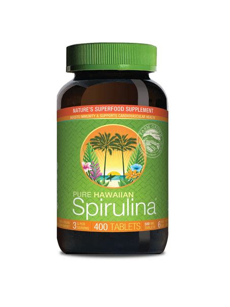 Hawaiian Spirulina Spirulina Hawajska Pacifica Mg Tabletek