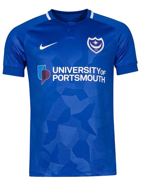 Portsmouth 18-19 Home Kit Revealed - Footy Headlines