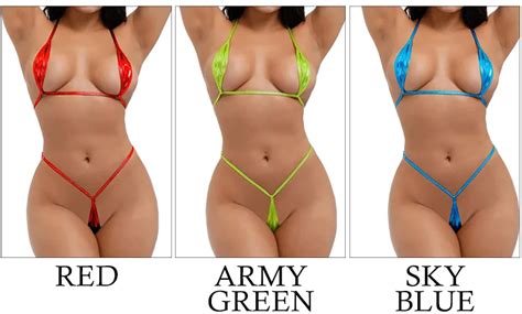 Custom Logo Women Two Piece Sexy Swimwear Beachwear String Bikini Micro Bathing Suit Swimsuit