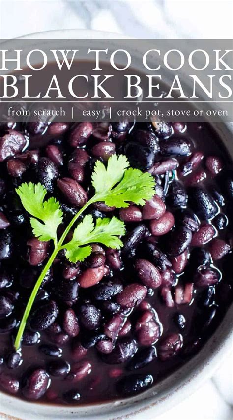 How To Cook Black Beans Soak Or No Soak