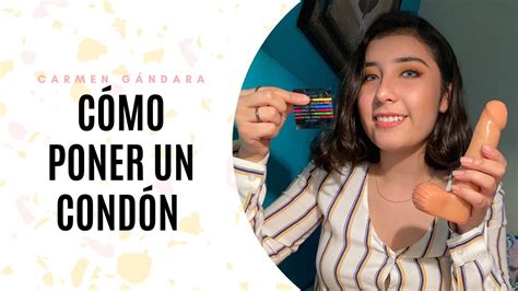 ¿cómo Poner Un Condón Taller Educativo 💛 Youtube