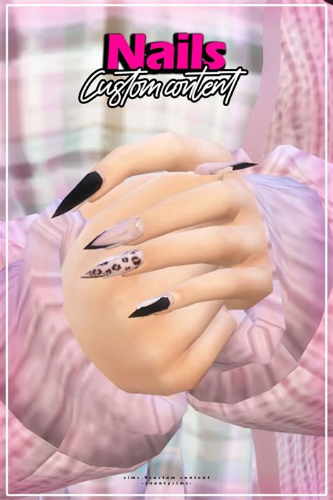 Hottest Sims Nails Cc That We Know You Will Love Artofit