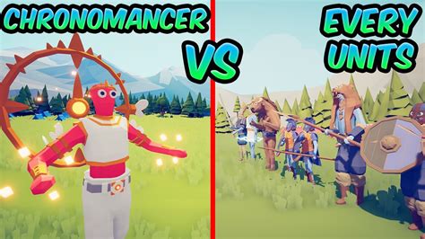 Chronomancer Vs Every Units⚔️😱😱 Tabs Totally Accurate Battle