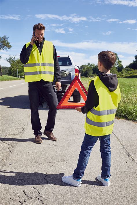 Enfant Gilet de sécurité enfant Jaune fluorescent Daiber