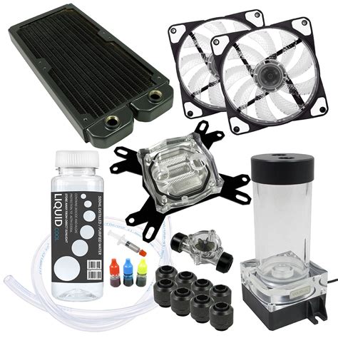 Liquid Cool Vortex One Advanced DIY 240mm Water Cooling Kit - PC240 ...