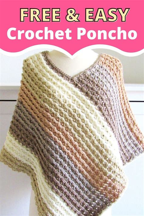 Pattern For Crochet Poncho Textured Crochet Dreamz In Crochet