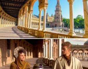 La Plaza de España de Sevilla y su relación con la película La guerra