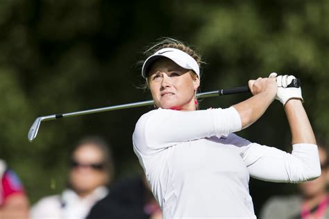 Pi Kna Golfistka W Samym Bikini Zdj Cia