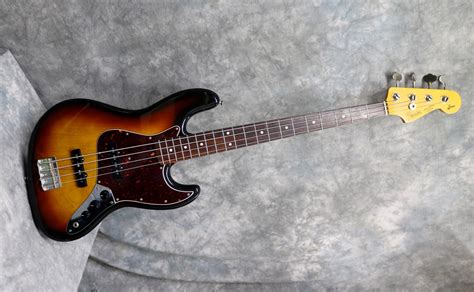 Squierfender 62 Jazz 1982 Sunburst Bass For Sale Andy Baxter Bass