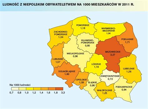 Spis powszechny ludności 2011 wyniki mapy tabele wykresy zdjęcie 34