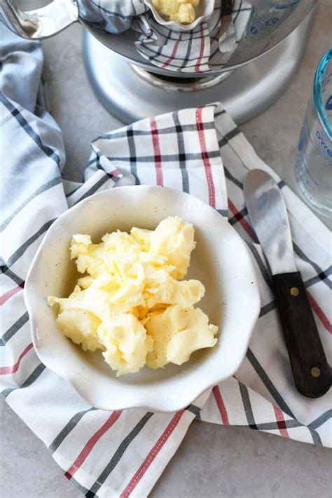 how to make butter in a mixer