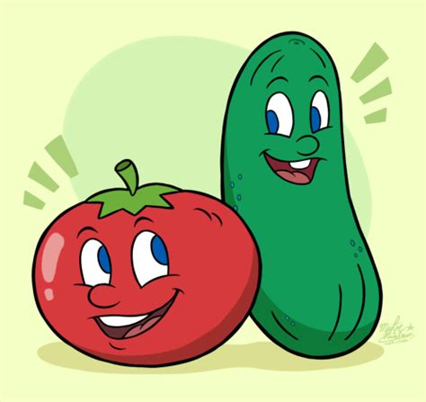 [C] ‘Dragon Tales’ Style: Bob+Larry (VeggieTales)... - Don't ...