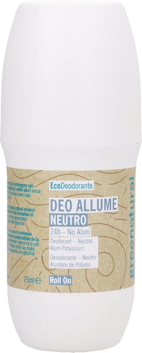 Greenatural Deodorante Allume Di Potassio Neutro Ecco Verde Italia