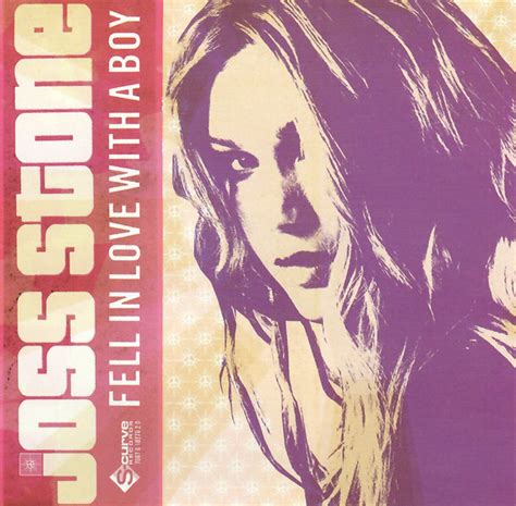 Joss Stone – Fell In Love With A Boy (2003, CD) - Discogs