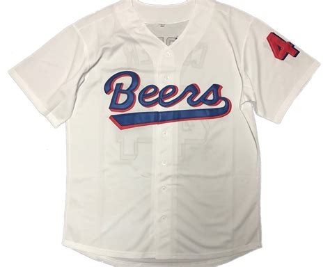 Baseketball Joe Cooper Milwaukee Beers Jersey Jersey Junkiez