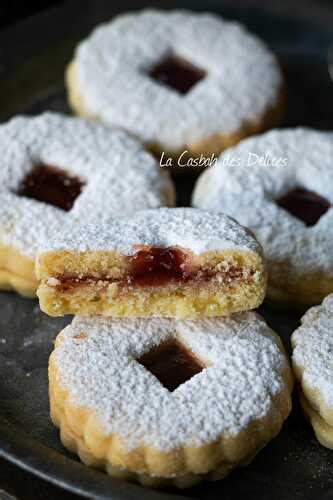 Sablés ultra fondants à la confiture de La Casbah des Delices et ses