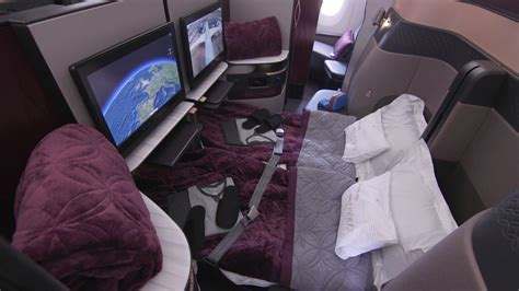 Inside Qatar Airways New Airbus A350 1000 Luxury Business Class Suites With Seats That