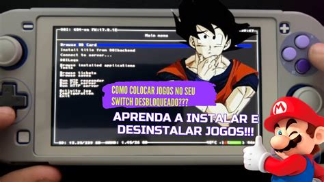 Como INSTALAR E DESINSTALAR Jogos No Nintendo Switch Desbloqueado