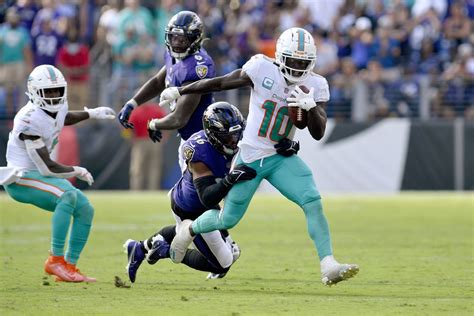 Anotaciones Y Resumen Del Miami Dolphins Baltimore Ravens En Nfl