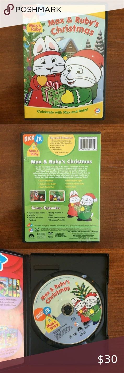 Max and Ruby - Max and Ruby's Christmas (DVD, 2004 in 2022 | Max and ...