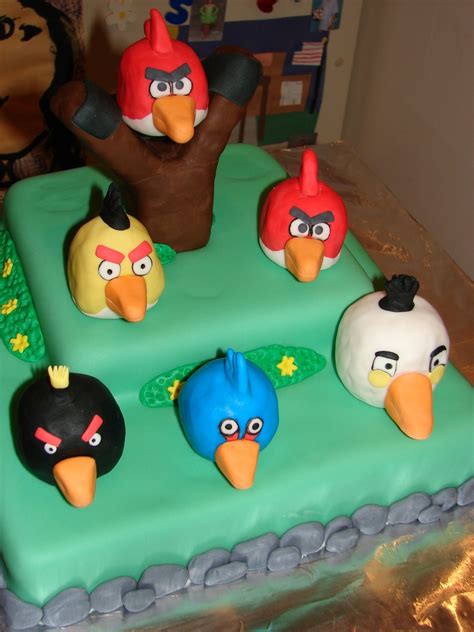 Angry Birds Birthday Cake - CakeCentral.com