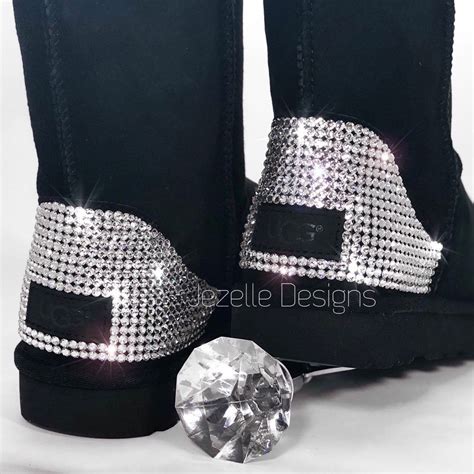 Epic Classic Uggs Customized With Sparkling Swarovski Crystals 🤩 Oh Yeah