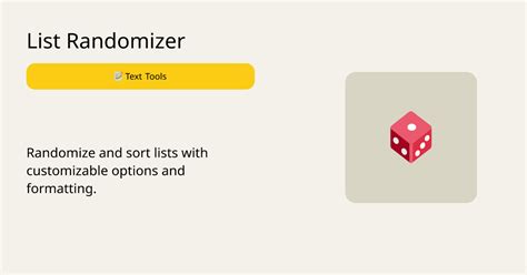 List Randomizer