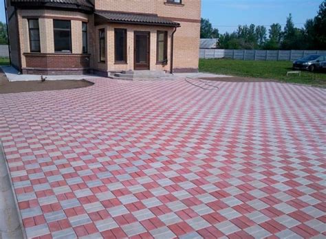 Кладка брусчатки (149 фото) » НА ДАЧЕ ФОТО