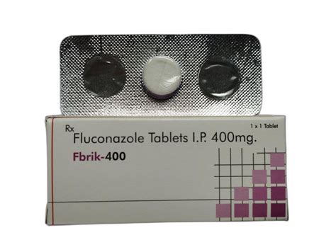 400mg Fluconazole Tablets IP 1 X 1 Tablet Treatment Yeast Infections