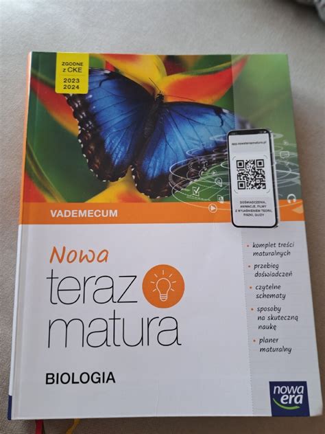 Nowa Teraz Matura Biologia Vademecum Niska Cena Na Allegro Pl