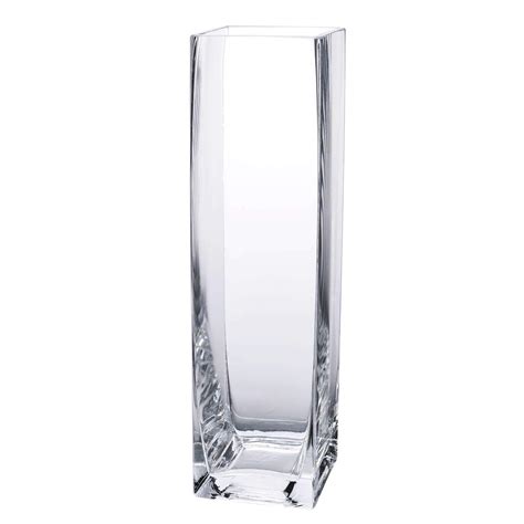 Clear Glass Square Vase Decor For You