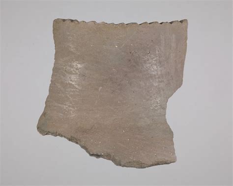 Great Bend Aspect Rim Sherd From The Thompson Site 14rc9 Kansas