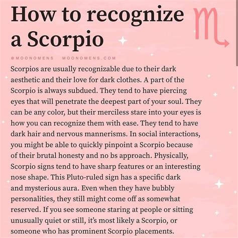 Scorpik Women🦂 ♏♀️s Instagram Photo “how To Recognize A Scorpio ♏🙋‍♀️