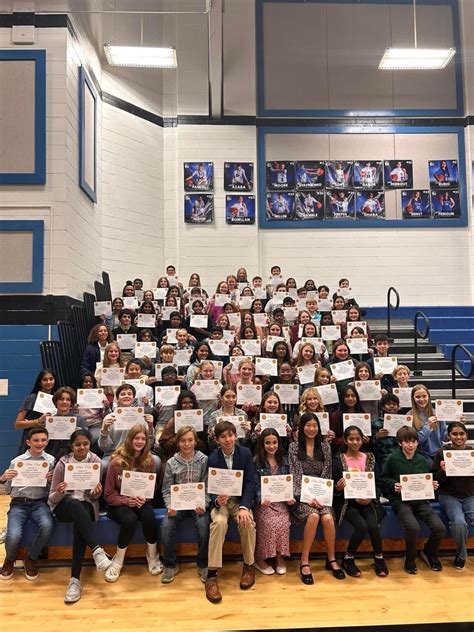 Gold Hill Middle School Welcomes New Beta Club Members - Tega Cay Sun