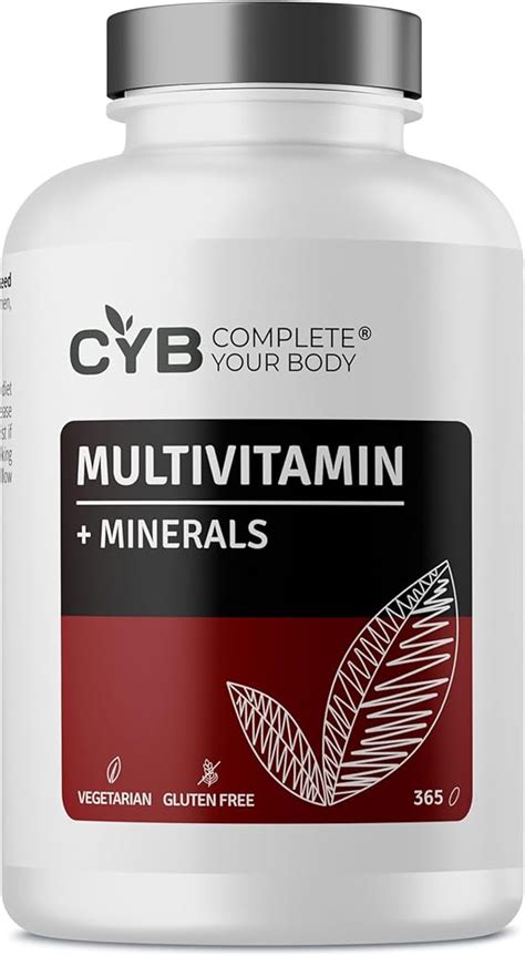 Cyb Multivitamines Et Min Raux Comprim S An D