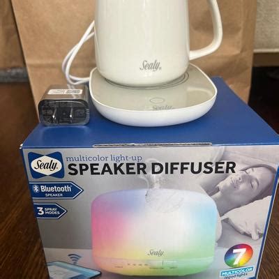 Sealy Hot Plate Coffee Cup And Bluetooth Speaker Diffuser EstateSales Org