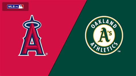 Los Angeles Angels Vs Oakland Athletics Watch Espn