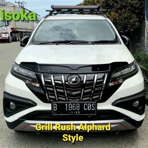 Jual Grill Depan Toyota All New Rush Model Alphard Style Shopee Indonesia