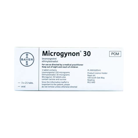 Microgynon 30 | WePrescribe