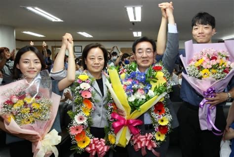 ‘진천 첫 3선 군수 송기섭 당선인 “시 건설 이룰 것” 굿모닝충청