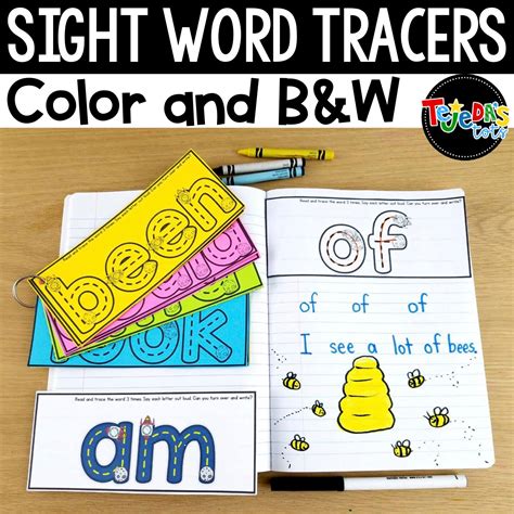 Traceable Sight Words - Etsy