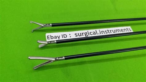 3pc Laparoscopic Right Angle Debakey Plan Grasper 5mmx330mm Reusable