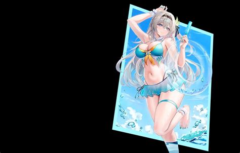 Wallpaper kawaii girl hot sexy wet sky boobs anime for mobile and desktop section сэйнэн