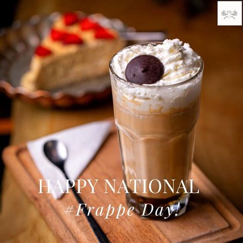 October National Frappe Day Frappe Food Flavors