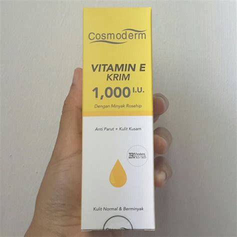 malay gadis english review skincare cosmoderm vitamin  series